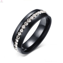 Precio de venta al por mayor a granel de acero inoxidable His and Hers Wedding Premier Ring Jewelry